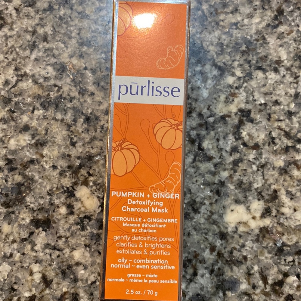 Purlisse Pumpkin/Ginger Detoxifying  Charcoal Mask